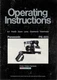 Vintage Original Panasonic PK-503 Color Video Camera Owners Operating Manual