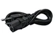 AC IN Power Cord Outlet Socket Cable Plug Lead For LG W2262TQ W2246PM W2242S 