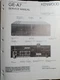 KENWOOD GE-A7 Graphic Equalizer Service Manual Original