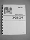 ONE NEW COPY TEAC X-7R/X-7 REEL TO REEL TAPE DECK RECORDER &ldquo;SERVICE&rdquo; MANUAL