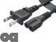 2-Prong Power Cable Cord Lead For SONY CFDS32 CFD-755 CFD-57 CFD-470 CFD-30