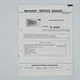 OEM Sharp Service Manual for Microwave Oven Model R-3H94 VTG Electronics Manual