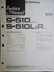 Pioneer S-510 E CA G S-510L,R XC Service Manual  Speaker System Original