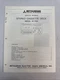 Vintage Mitsubishi Service Manual Model Number M-T04