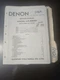 Denon Model LA-2300 Service Manual Original Repair Book Multi Laser Disc Player