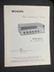 BOGEN CHB1225 Amplifier Owners Manual Original
