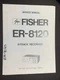 FISHER ER-8120 8-Track Recorder Service Manual Photocopy