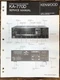 Kenwood KA-770D Amplifier  Service Manual *Original*
