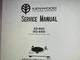 Kenwood Kd-600 Service Manual Digital
