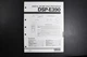 Yamaha DSP-E390 Digital Sound Field Processor Service Manual - Genuine Original