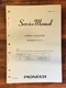 Pioneer SA-500A Amplifier Service Manual *Original*