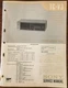Sony TC-V3 CASSETTE Service Manual *Original*