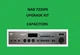 Stereo Receiver NAD 7225PE Repair KIT - all capacitors