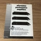 GRAM203 MAGAZINE ADVERT 11X8 ROTEL RA 820 BX AMPLIFIER
