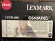 Lexmark C540A1KG - Black Toner - OEM Sealed - 540/543 Series - BINB - New*