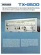 High-res scans of the very rare brochure for Pioneer SPEC TX-9500 FM/AM tuner