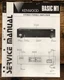 Kenwood Basic M1 Amplifier Service Manual *Original*