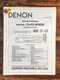 Denon DVD-2000 DVD Player  Service Manual *Original*