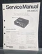 Original Technics RS-686DS Cassette Deck Service Manual Panasonic Vintage