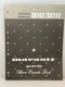 Marantz SD142 SD242 Original Service Manual Free Shipping