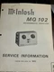McIntosh MQ-102 MQ102 MQ 102 Repair Service Manual *ORIGINAL**