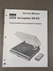 BSR Accuglide XR-60 Programmable Fully Auto Turntable Service Manual D-543