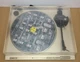 70s Pioneer Model PL-7 Full Automatic Quartz Turntable Working w/dust cover