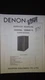 Denon dsw-1 service manual original repair book super woofer speaker