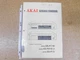 Akai CS-F110 Stereo Cassette Deck Service Manual w/ Schematics (original)