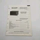 OEM Sharp Service Manual for Microwave Oven Model R-5W32 Vintage Electronics