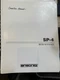 Ensoniq SP4 SCSI INTERFACE OPERATION GUIDE ORIGINAL  Vintage 1993