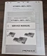 Pioneer KT-201/k, 301/k, 401/k Cassette Recorder Service Manual - OEM