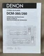 Original Denon DCM-360/260 Stereo CD Player Operating Instructions 1997