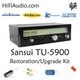 Sansui  TU-5900 rebuild restoration recap upgrade kit repair capacitor