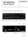 Service manual for Kenwood KX-W8070 S