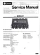 CLARION 800A-III, 20W - 4 CHANNEL POWER AMPLIFIER, SERVICE MANUAL