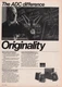 ADC -  MS-650 Speaker - Original Magazine Ad - 1981