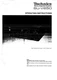 Technics SU-V650 Amplifier Owners Instruction Manual Reprint