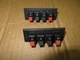 YAMAHA RECEIVER CR 620,CR820,CR1020,CR2020,CR3020 ORIGINAL SPEAKER TERMINALS SET