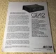 ADCOM GFA-2 POWER AMPLIFIER ORIGINAL PRODUCT LEAFLET AD M664x