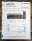 Kenwood LVD-700 CD CDV LD Player Service Manual *Original*