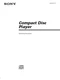 Sony Compact Disc Player cdp * MANUAL ONLY * *Select Your Model*