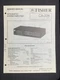 FISHER CA-226 Amplifier Service Manual Original
