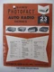 Sams Photofact Audo Radio Series  AR 23   March 1964