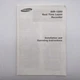 Samsung SVR-1280 Time Lapse Recorder User Manual Guide Only