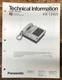 Panasonic KX-T2425 Telephone  Service Manual *Original* #3