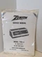 Zenith Service Manual RA-74 Model F-462-8 AC Solid-state FM AM Clock Radio