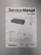 Technics Sh-z200 Stereo Graphic Equalizer Service Manual D-5056