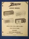 Zenith E214-1 E210-1 E258-1 E266-1 Service Manual Factory Original # RA58 