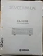 YAMAHA CA-1010 Amplifier Service Manual Original